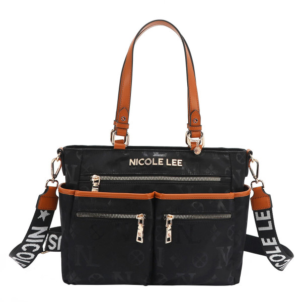 TORBA NICOLE LEE N17226 BLACK SS2025