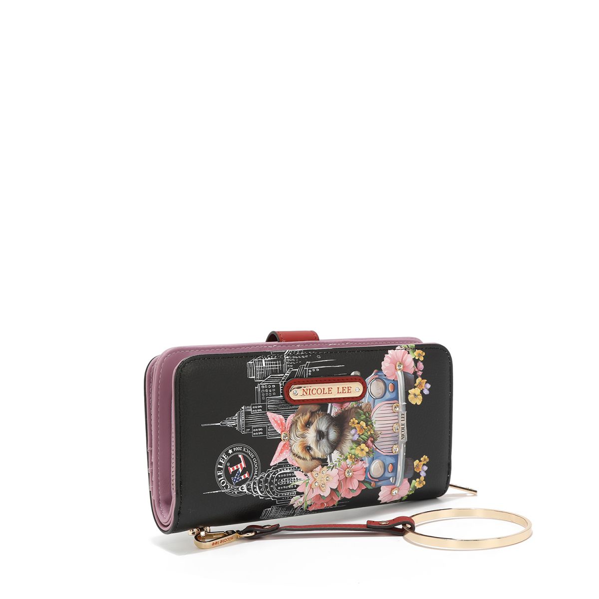 NOVČANIK SA PRIVESKOM NICOLE LEE PRT6700 FAMILY YEARBOOK FW2024