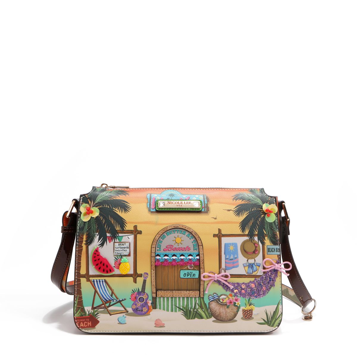 TORBA NICOLE LEE SS17267 SUN&SAND SS2025