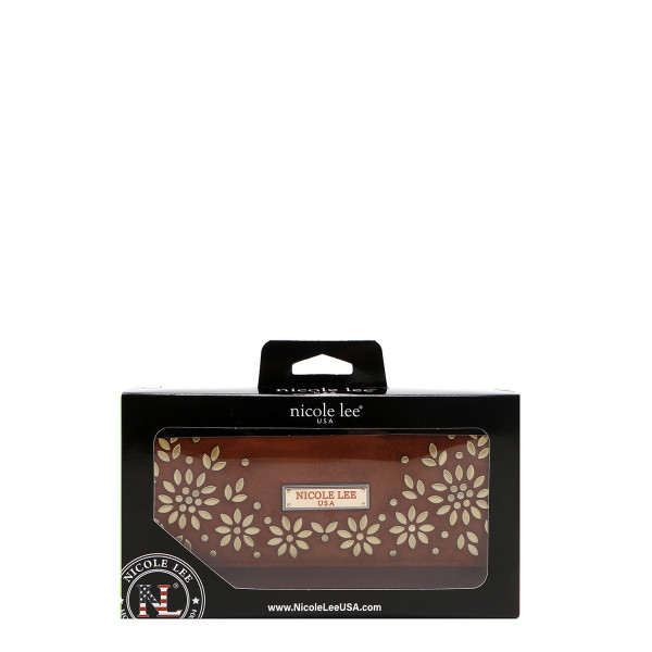 NOVČANIK NICOLE LEE P7976 BROWN