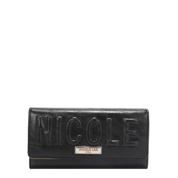 NOVČANIK NICOLE LEE EMB7973 BLACK