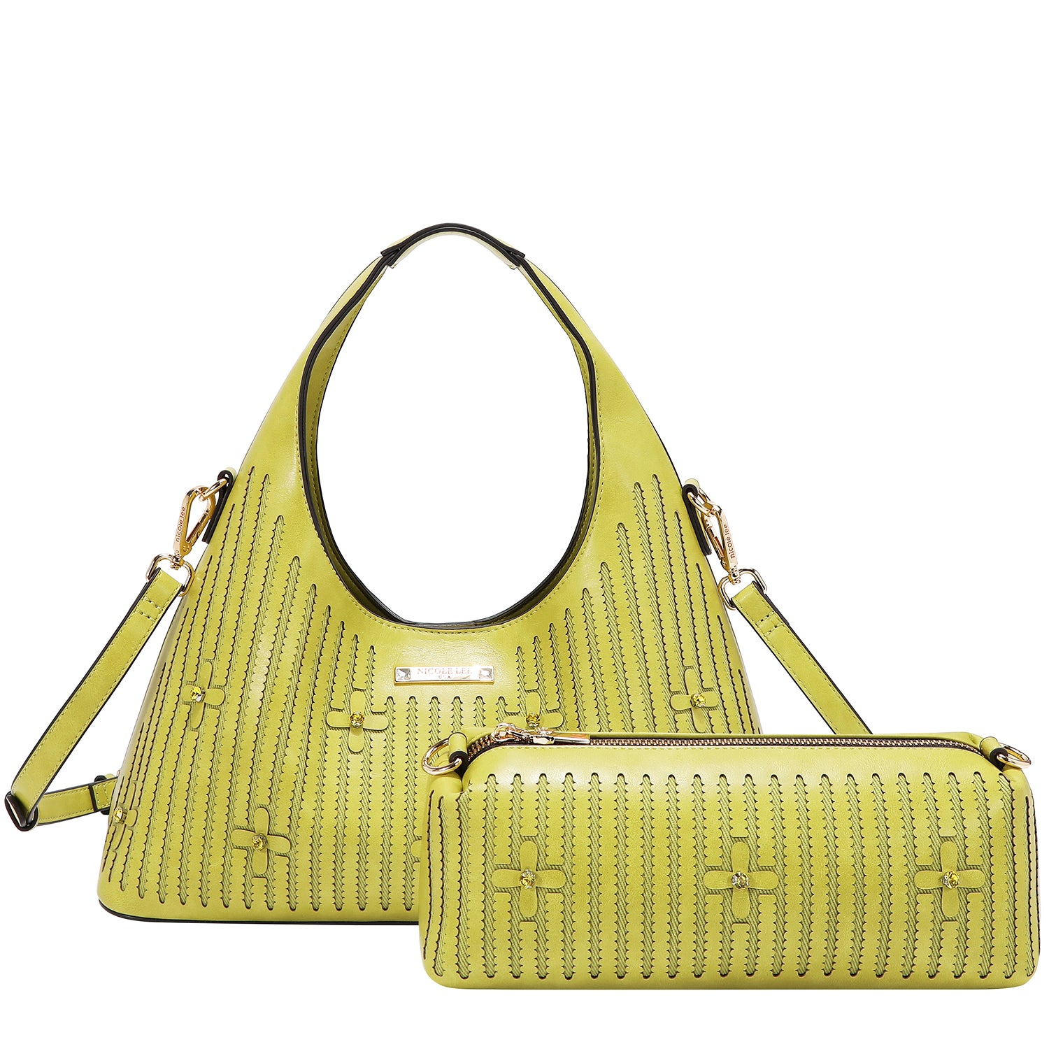 TORBA SET 2/1 NICOLE LEE P17653 LIME